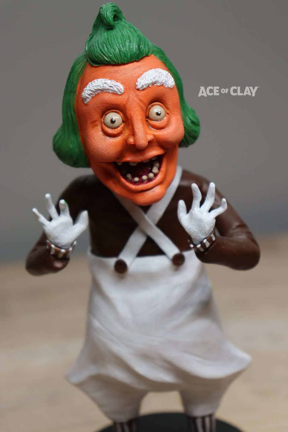 Original Oompa Loompa Sculpture — Ace of Clay